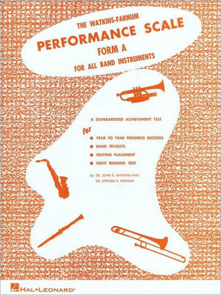 Watkins-Farnum Performance Scale - Form A Book: For All Band Instruments