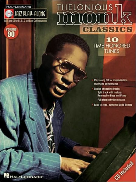 Thelonious Monk Classics: Jazz Play-Along Volume 90