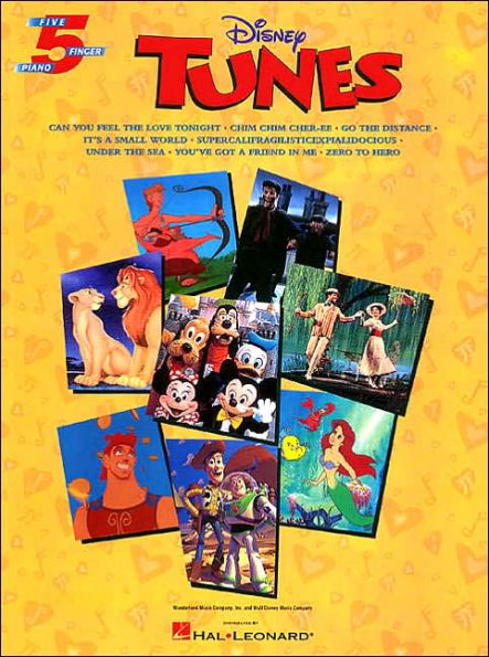 Disney Tunes - Five-Finger Piano