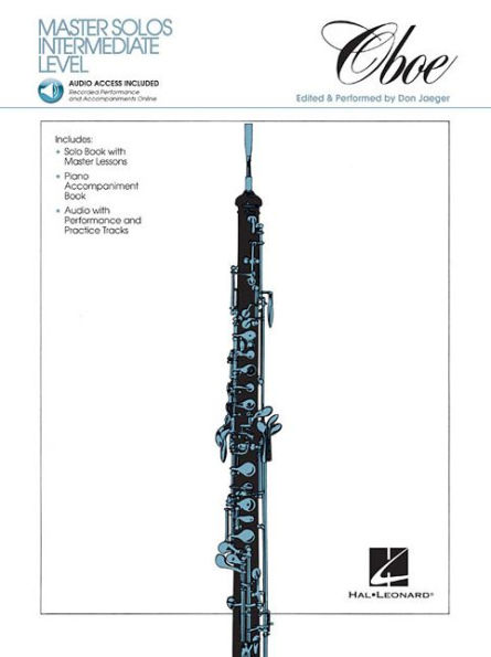 Master Solos: Intermediate Level - Oboe Book/Online Audio