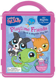 Title: Littlest Pet Shop Book and Magnetic Playset, Author: Hasbro