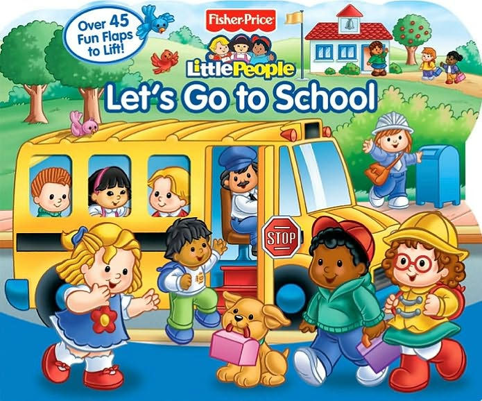 Let's Go to School (Fisher Price Little People Series) by Fisher-Price ...