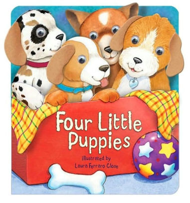 Four Little Puppies by Kristine Lombardi, Laura Ferraro Close |, Board ...