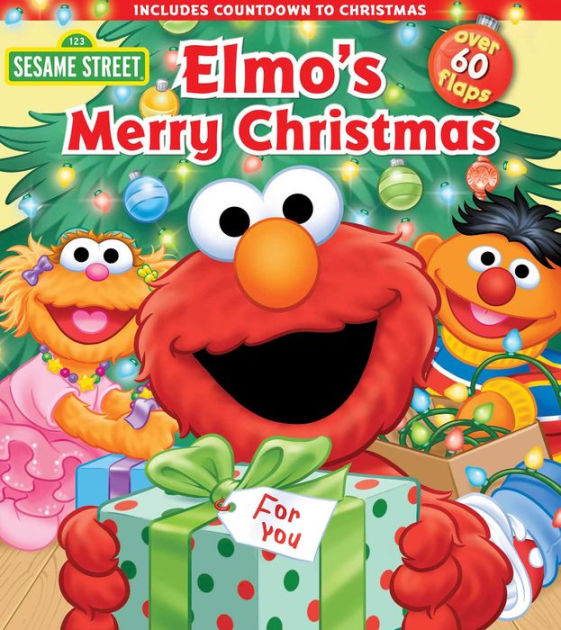 Elmo's Merry Christmas by Sesame Street, Tom Brannon |, Board Book ...