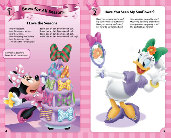 Disney Minnie Take-Along Tunes: Book with Music Player