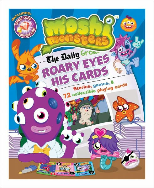 Moshi Monsters: Roary Eyes His Cards!: Stories, Games, & 72 Collectible ...