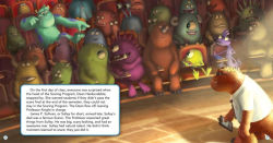 Alternative view 4 of Disney Pixar Monsters University Big Monsters On Campus: Book with Picture Viewer