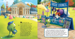 Alternative view 6 of Disney Pixar Monsters University Big Monsters On Campus: Book with Picture Viewer