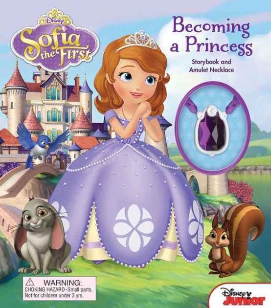 Disney Sofia the First Becoming a Princess: Storybook and Amulet ...