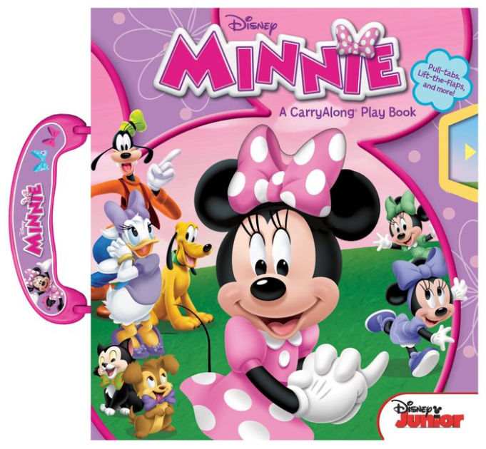 Disney Minnie A CarryAlong Play Book by Disney Minnie Mouse, Hardcover ...