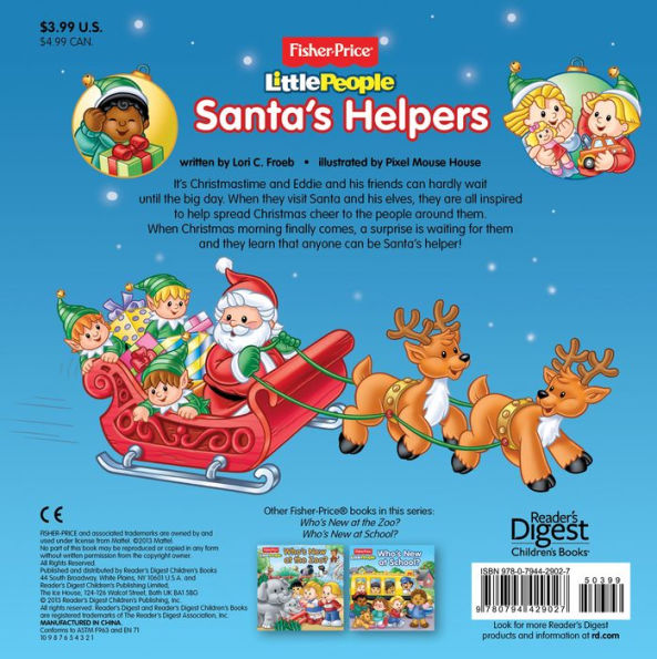 Fisher-Price Little People Santa's Helpers