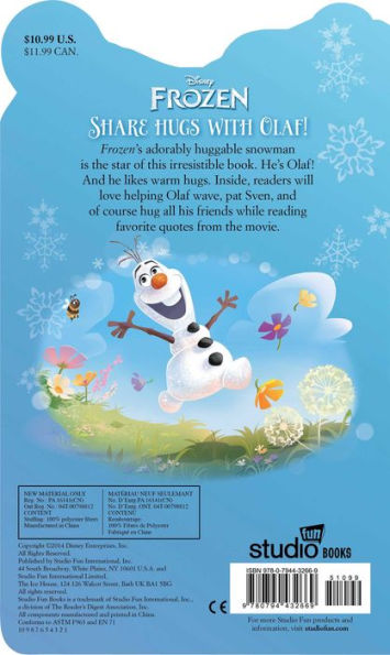 Disney Frozen Melt My Heart: Share Hugs with Olaf!