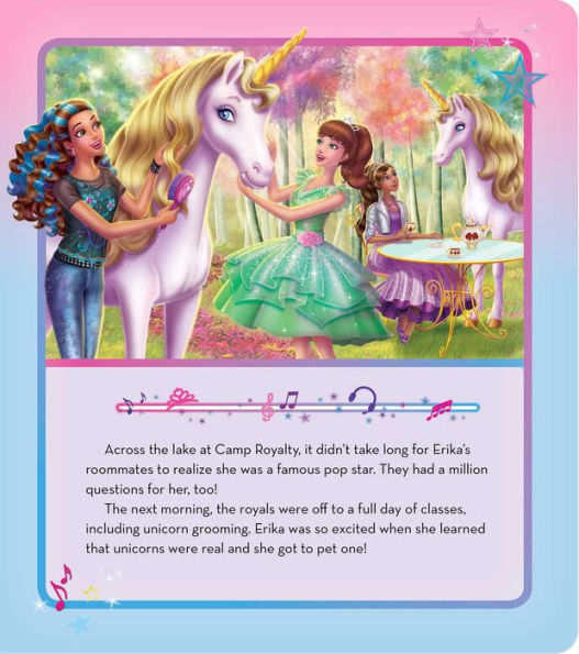 Barbie in Rock 'n Royals: Storybook with Bracelet