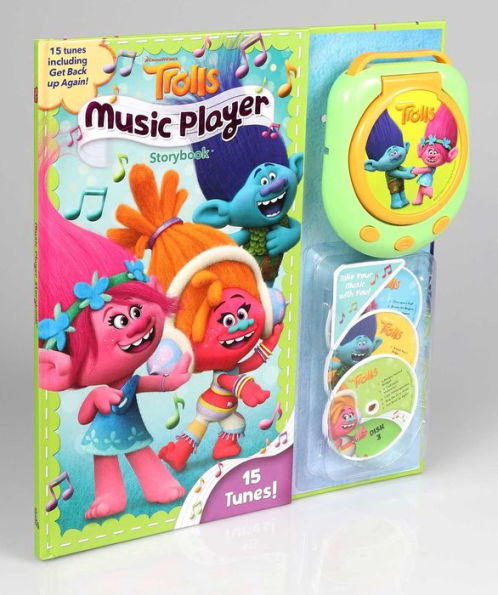 DreamWorks Trolls Music Player Storybook by Barbara Layman, Hardcover ...