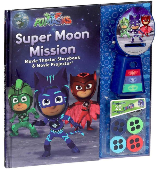 PJ Masks: Super Moon Mission Movie Theater Storybook & Movie Projector