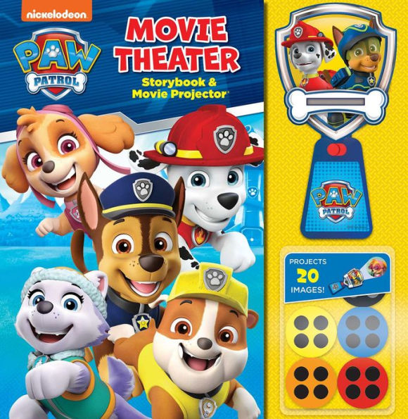 Nickelodeon PAW Patrol: Movie Theater Storybook & Movie Projector