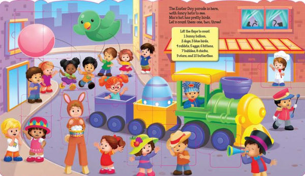 Fisher-Price Little People: Easter Is Here!, Book by Susan Hall, Official  Publisher Page