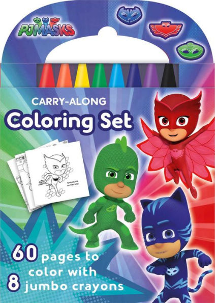 PJ Masks: Carry-Along Coloring Set