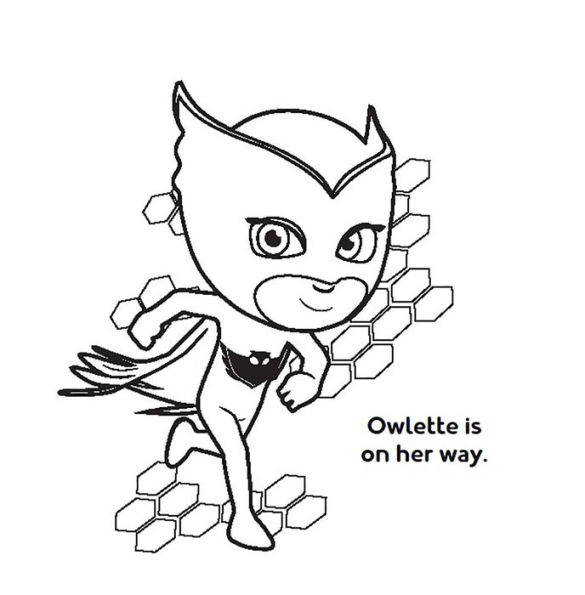 PJ Masks: Carry-Along Coloring Set