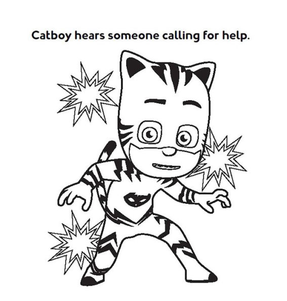 PJ Masks: Carry-Along Coloring Set