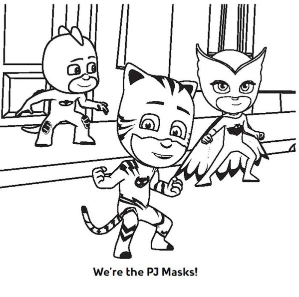 PJ Masks: Carry-Along Coloring Set