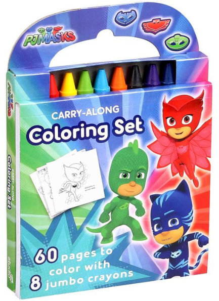 PJMASKS coloring set 25 pieces