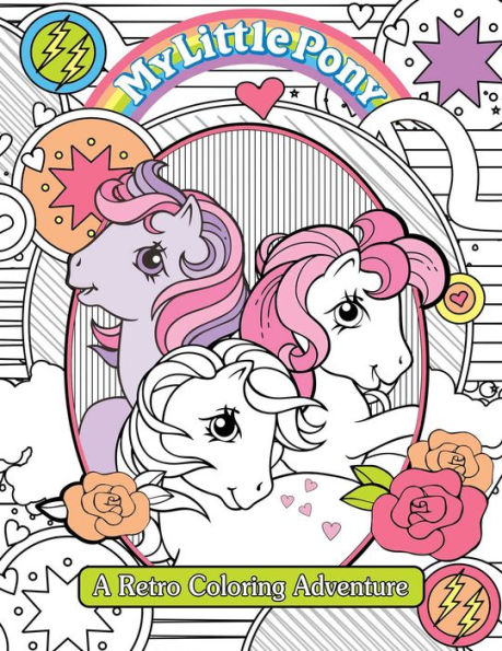 My Little Pony Retro Coloring Book