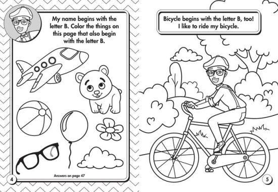 Download Blippi Pages Printable Coloring Pages