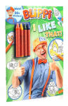 Alternative view 6 of Blippi: I Like That! Coloring Book with Crayons: Blippi Coloring Book with Crayons