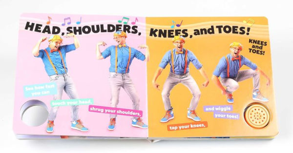 Blippi: Head, Shoulders, Knees, and Toes