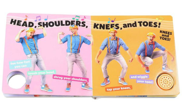 Blippi: Head, Shoulders, Knees, and Toes