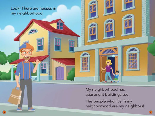 Blippi: This Is My Neighborhood: All-Star Reader Level 1