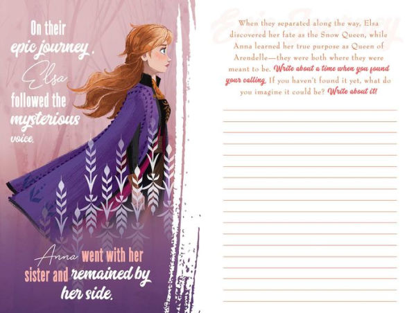 Disney Frozen 2: Journey of Sisters: Elsa and Anna's Hero Journal