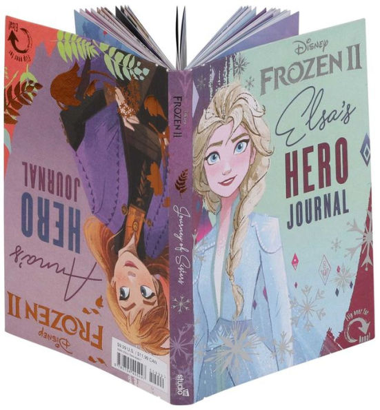 Disney Frozen 2: Journey of Sisters: Elsa and Anna's Hero Journal