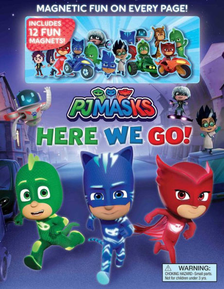 PJ Masks: Here We Go! Magnetic Hardcover