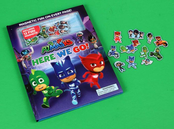 PJ Masks: Here We Go! Magnetic Hardcover