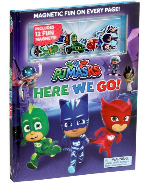 PJ Masks: Here We Go! Magnetic Hardcover