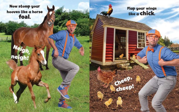 Blippi: Baby Farm Animals