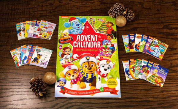 Nickelodeon: Storybook Collection Advent Calendar: A Festive Countdown with 24 Books