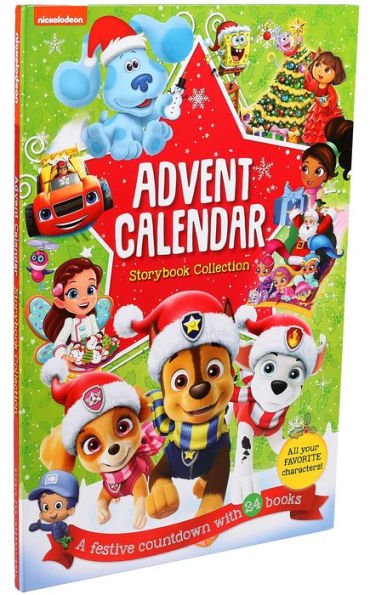 Nickelodeon: Storybook Collection Advent Calendar: A Festive Countdown with 24 Books