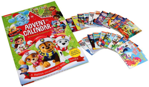 Nickelodeon: Storybook Collection Advent Calendar: A Festive Countdown with 24 Books