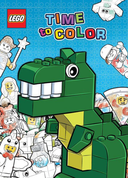 LEGO Books: Time to Color!