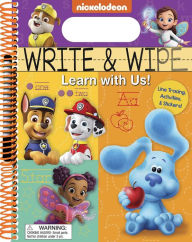Ebooks online download Nickelodeon: Write and Wipe: Learn with Us! MOBI PDF RTF by Editors of Studio Fun International in English 9780794447717