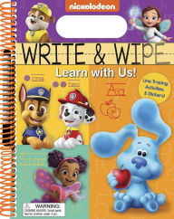 Title: Nickelodeon: Write and Wipe: Learn with Us!, Author: Editors of Studio Fun International