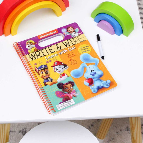 Nickelodeon: Write and Wipe: Learn with Us!
