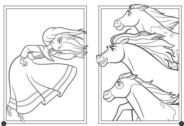 DreamWorks Spirit Untamed: Coloring & Activity Book