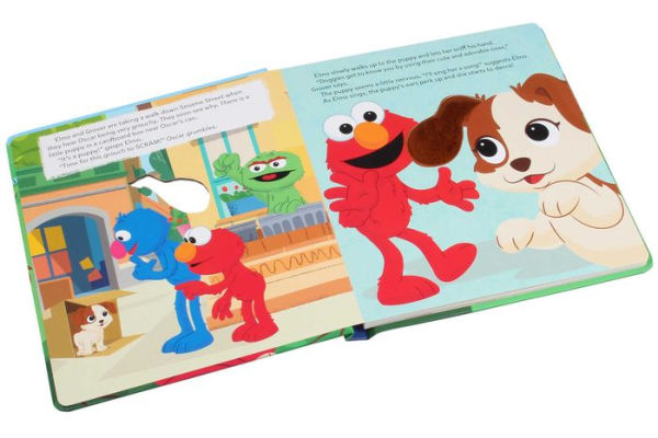 Sesame Street: Furry Friends Forever: A Touch & Feel Book