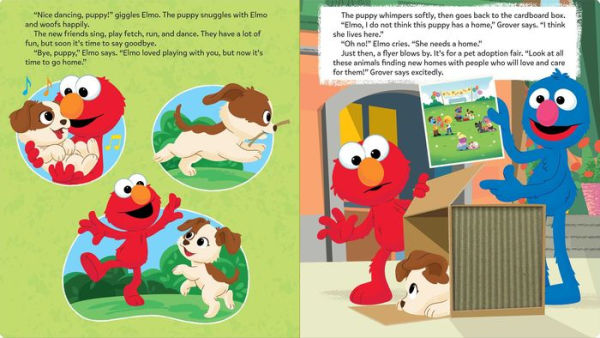 Sesame Street: Furry Friends Forever: A Touch & Feel Book