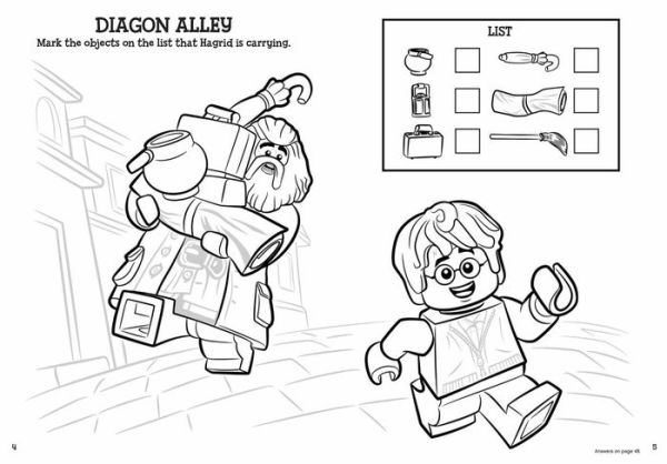 LEGO Harry Potter: Color the Wizarding World