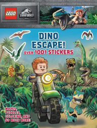 Download pdf and ebooks LEGO Jurassic World: Dino Escape!: Over 1001 Stickers CHM FB2 by AMEET Publishing 9780794448578 (English literature)